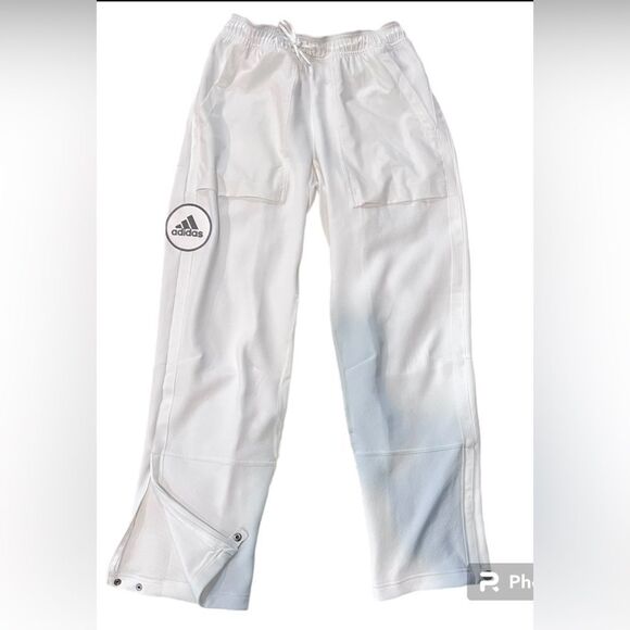 Adidas Men’s Special Edition Zero Dye Zip White Athletic Pants $100 Size XS - Picture 1 of 13